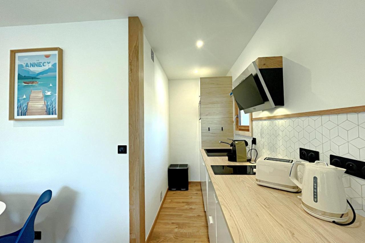 L'Albigny - Lovely Studio - 150 M Beach Annecy Exterior foto